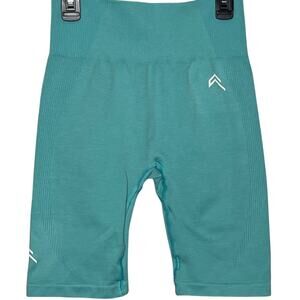 Oner XS Turquoise Blue Bike Shorts Seamless
